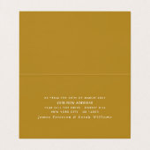 Eenvoudige wijziging in script van adreskaart visitekaartje (Binnenkant ongevouwen)