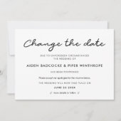 Eenvoudige wijziging van de datumtrouwupdatekaart kaart (Voorkant)