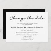 Eenvoudige wijziging van de datumtrouwupdatekaart kaart (Voorkant / Achterkant)