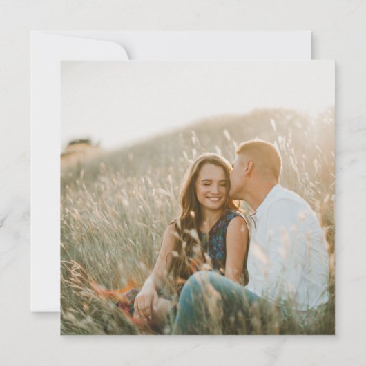 Eenvoudige wilde bloem | Fotoweddenschap op het pl Kaart (Achterkant)