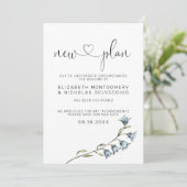 Eenvoudige wilde bloem | Uitgestelde aankondiging  (Staand voorkant)