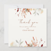 Eenvoudige wilde bloemen Baby shower (Voorkant)