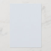 Eenvoudige Wildflower Varen Stoffig Blauw Advies K (Achterkant)