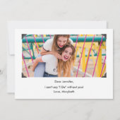 Eenvoudige Will jij bent mijn dochter van een eers (Achterkant)