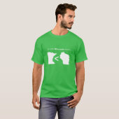 Eenvoudige Wisconsin-Wiskunde T-shirt (Voorkant volledig)