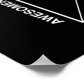 Eenvoudige Wiskunde Poster (Hoek)