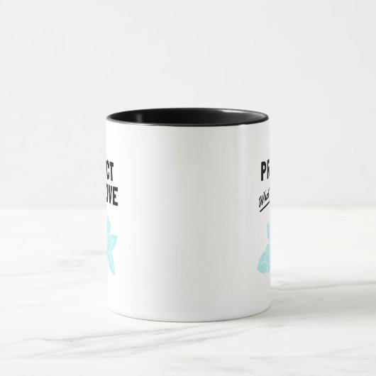 Eenvoudige Wit Design Cup met "Love" Mok (Midden)