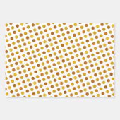 Eenvoudige witte blauwe Paarse goudmakrelen Inpakpapier Vel (Voorkant 2)