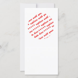 Eenvoudige witte cirkel fotolijst