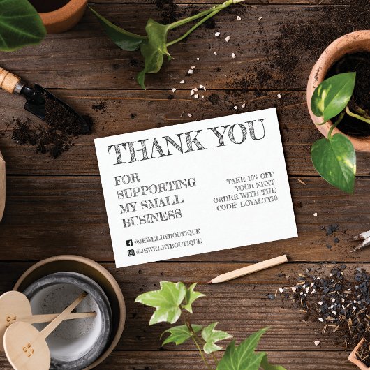 Eenvoudige, witte, handgeschreven schets - Klant b Visitekaartje