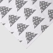 Eenvoudige witte kerstboom, Patten Holiday Tissuepapier (Detail)