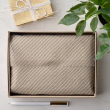 Eenvoudige witte lijnen op Faux Rustic Brown Kraft