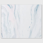 Eenvoudige witte marmer cadeaupapier (Vlak)