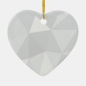 Eenvoudige, witte, moderne, trendy, coole illustra keramisch ornament (Voorkant)