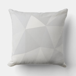 Eenvoudige, witte, moderne, trendy, coole illustra kussen