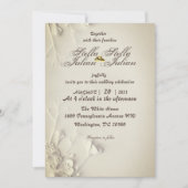 eenvoudige witte rozen kaart (Voorkant)