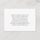 Eenvoudige witte vrijgezellenfeest kaart + label (Voorkant)