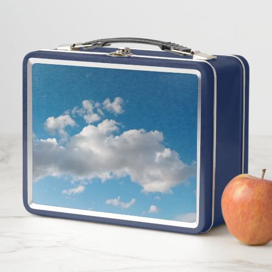 Eenvoudige witte wolk (In situ)