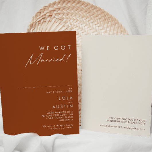 Eenvoudige woestijn | Aankondiging terracotta Elop