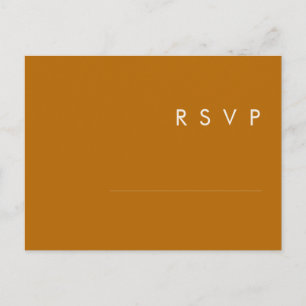 Eenvoudige woestijn Brand Oranje Song Request RS Briefkaart