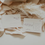 Eenvoudige woestijn | Natuurlijk huwelijk bedankt  Briefkaart<br><div class="desc">Deze eenvoudige woestijn | Natural White dankjewel je briefkaart is precies wat je zoekt om je moderne rustige boho bruiloft te voltooien. Ideaal voor een , minimalistisch western vibe of een retro-herfst bohemen gevoel. Het minimale donkere kaneelmanuscript werkelijk poppen met deze herfstachtergrond. U kunt verkiezen om het te houden de...</div>