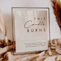 Eenvoudige Woestijn | Natuurlijk Wit Deze Kaars Br