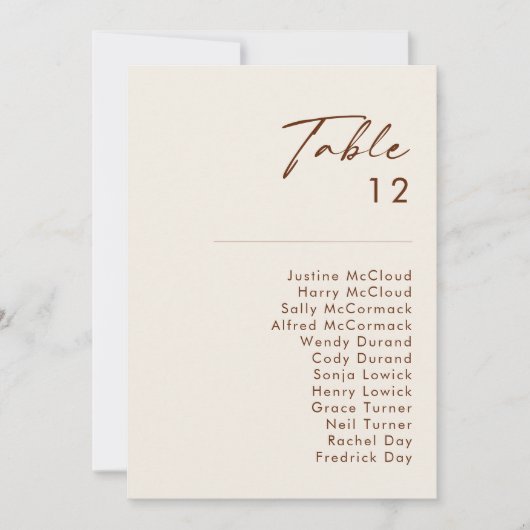 Eenvoudige woestijn | Natuurlijke witte tabel (Voorkant)