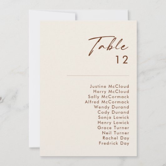 Eenvoudige woestijn | Natuurlijke witte tabel (Achterkant)