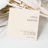 Eenvoudige woestijn | Uitnodiging op het natuurlij