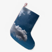 Eenvoudige wolken kleine kerstsok (Voorkant (Hangend))