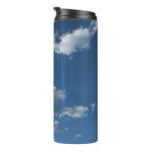 Eenvoudige wolken thermosbeker (Geroteerd rechts)