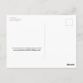 Eenvoudige woordenlijst Opslaan van de datum Foto  Briefkaart (Achterkant)