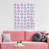 Eenvoudige woordjes canvas afdruk (Insitu (Woonkamer))