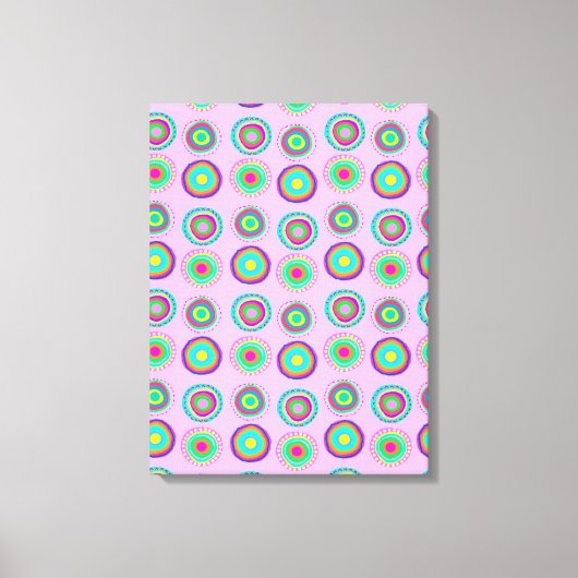 Eenvoudige woordjes canvas afdruk (Voorkant)