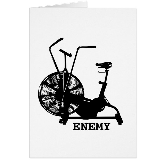 Eenvoudige Workout Zwart Wit Grappig Gym Humor (Voorkant)