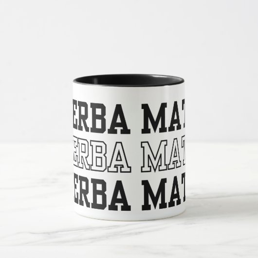 Eenvoudige YERBE MATE Mok (Midden)