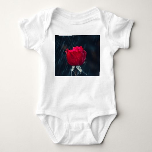 Eenvoudige & zachte babybodysuit 🌹 romper (Voorkant)