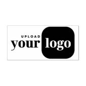 Eenvoudige Zakelijk Logo Gummen Stempel (Afrduk)