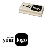 Eenvoudige Zakelijk Logo Gummen Stempel (Gestempeld)