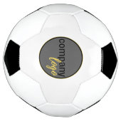 EENVOUDIGE ZAKELIJKE EIGEN LOGO BEDRIJF BRANDING W VOETBAL (Gedraaid)