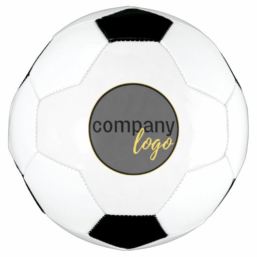 EENVOUDIGE ZAKELIJKE EIGEN LOGO BEDRIJF BRANDING W VOETBAL (Voorkant)