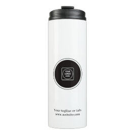 Eenvoudige Zakelijke Logo Aangepaste Promotionele Thermosbeker