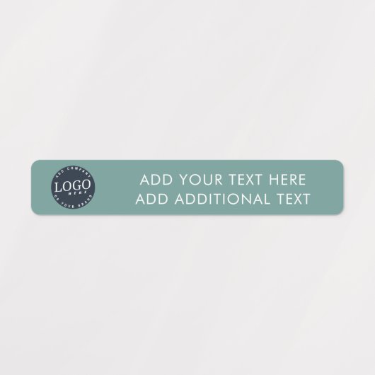 Eenvoudige zakelijke Logo en aangepaste naam Labels (Design 2)