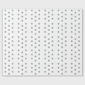 Eenvoudige zakelijke Logo en tekst Tiny Elements W Cadeaupapier (Vlak)