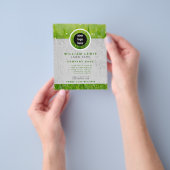 Eenvoudige zakelijke Logo landschapsarchitectuur v Flyer (Hand)