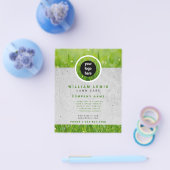 Eenvoudige zakelijke Logo landschapsarchitectuur v Flyer (Enkel)