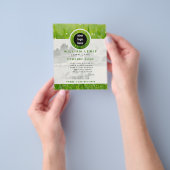 Eenvoudige zakelijke Logo landschapsarchitectuur v Flyer (Hand)