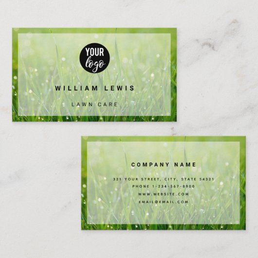 Eenvoudige zakelijke Logo met geavanceerde minimal Visitekaartje (Voorkant / Achterkant)