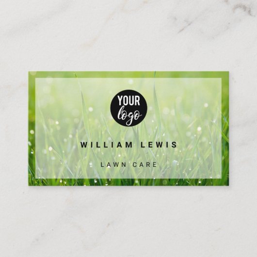 Eenvoudige zakelijke Logo met geavanceerde minimal Visitekaartje (Voorkant)