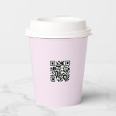 Eenvoudige zakelijke logo Moderne professionele Ro Papieren Bekers (Achterkant)